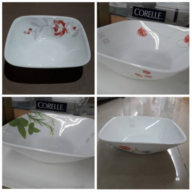 CORELLE SQUARE ROUND 1 4L SERVING BOWL