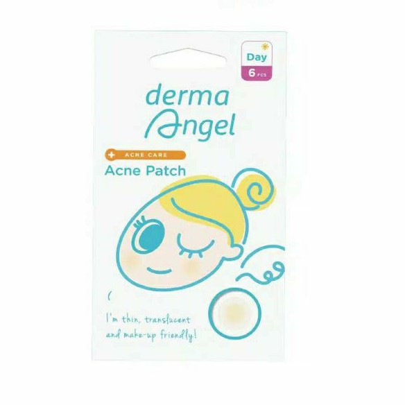 Derma Angel Acne Night dan Patch Day - variant: 6 Patch