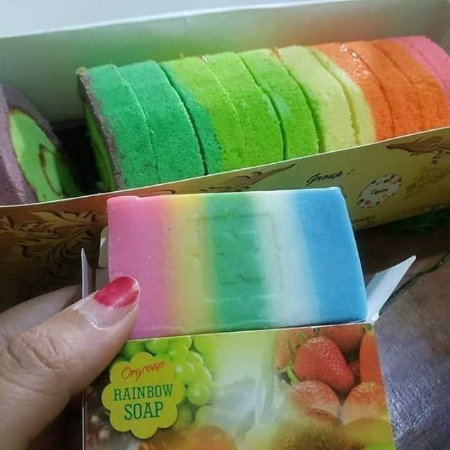 Sabun Rainbow NASA