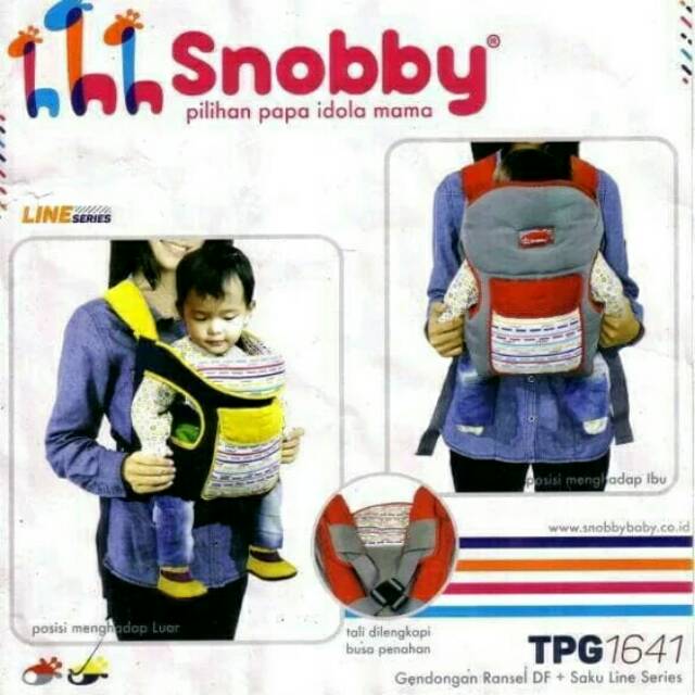 Gendongan byi dpn snooby