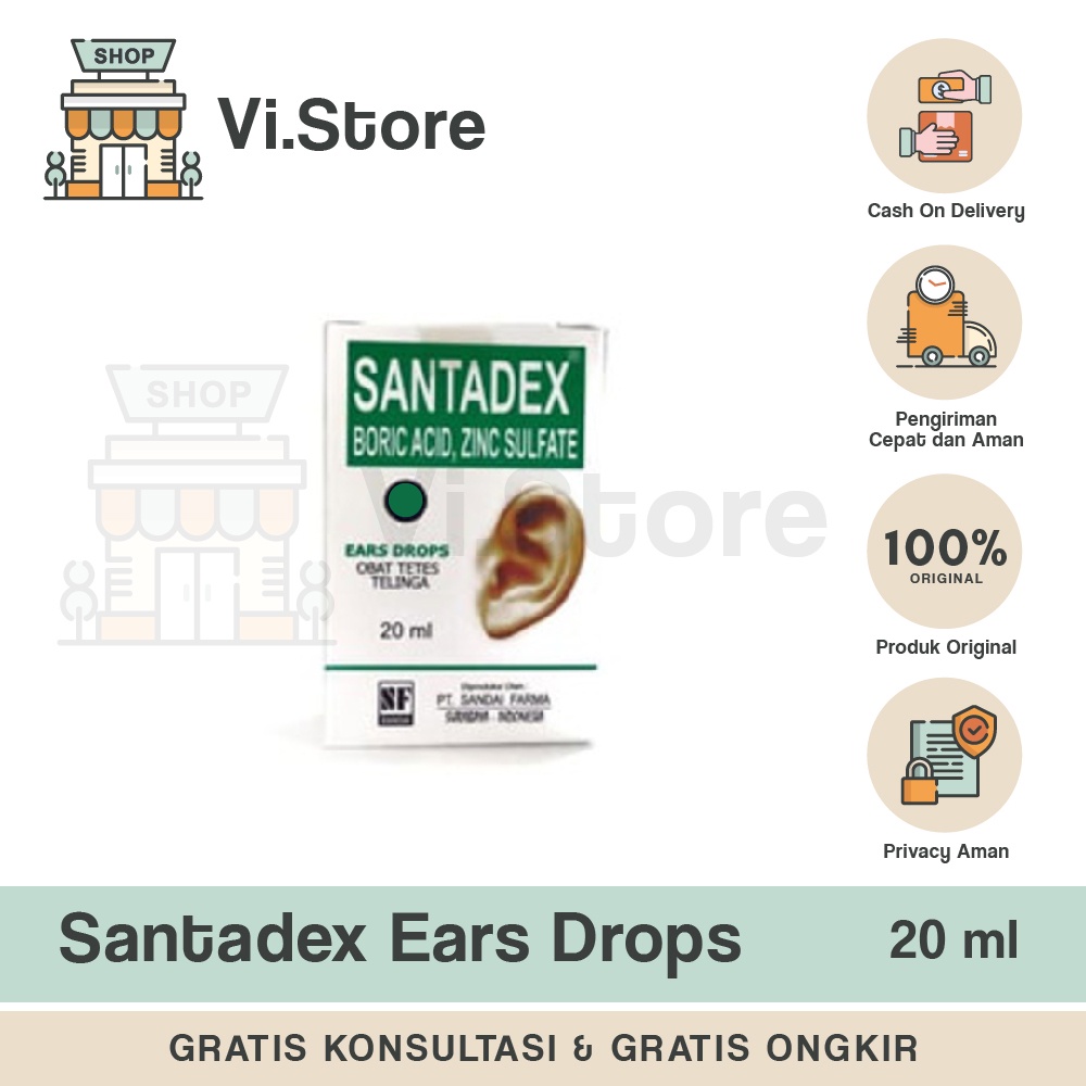 Santadex Tetes Telinga 20ml