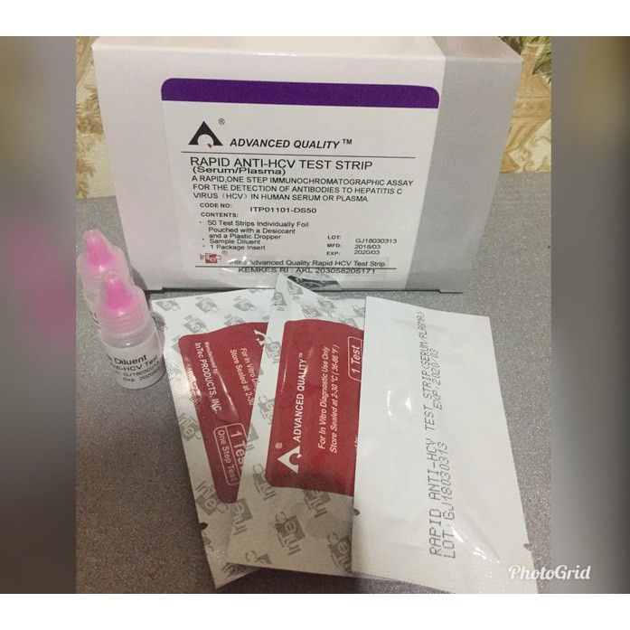 HCV Strip INTEC isi 50 Test
