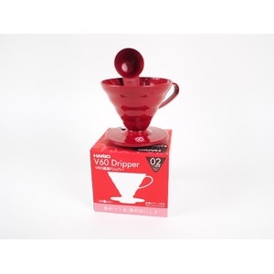 Hario V60 Plastic Dripper size 02 Red