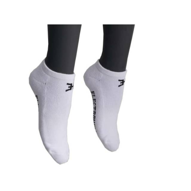 KAOS KAKI ELECTROHELL ASS FONTLOGO2 WT / BK