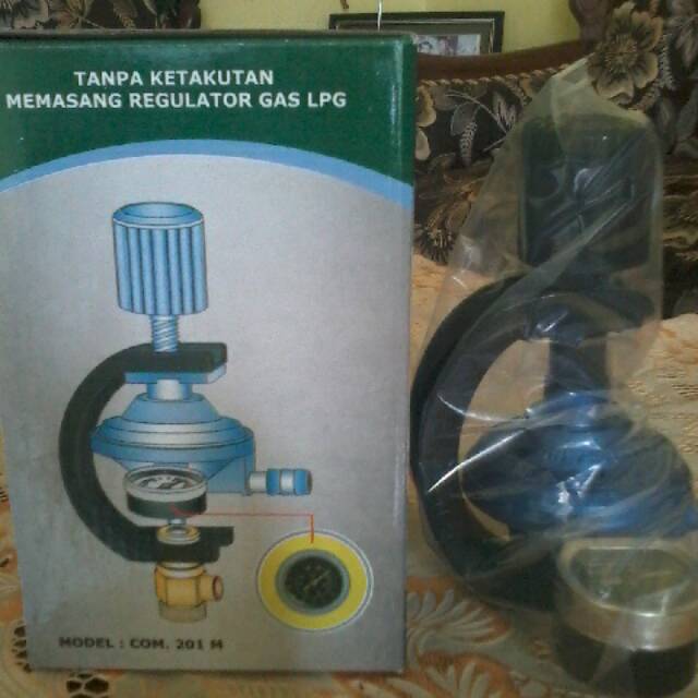Regulator destec pengaman ganda model ulir