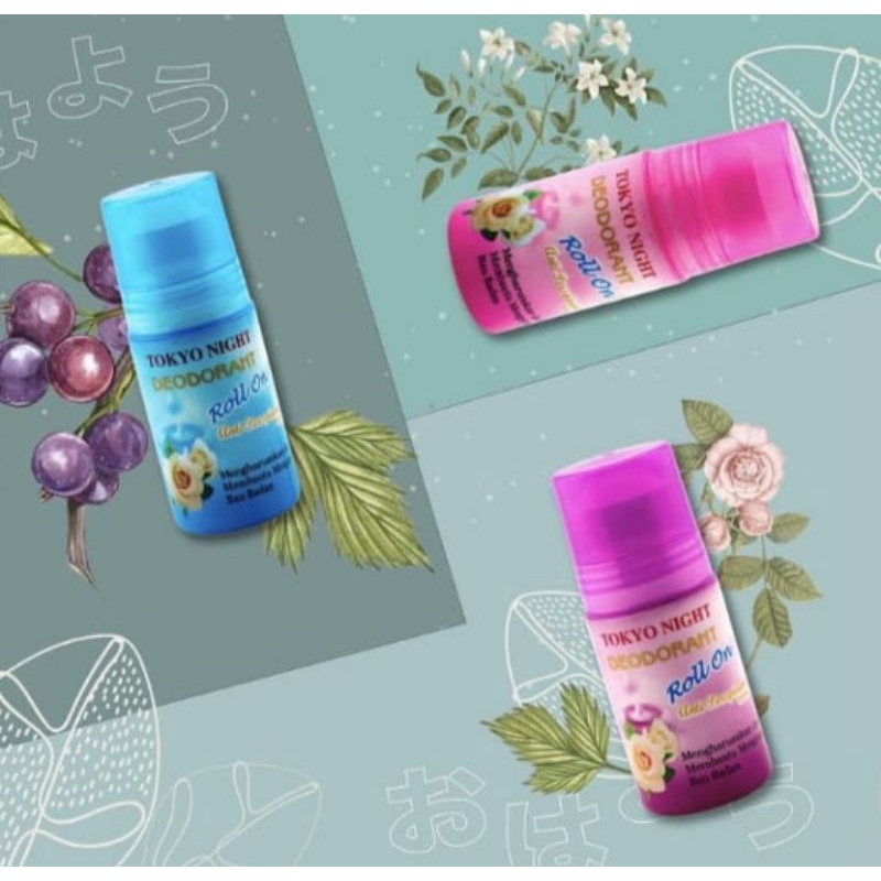 Tokyo Night Deodorant Roll on (2PC)