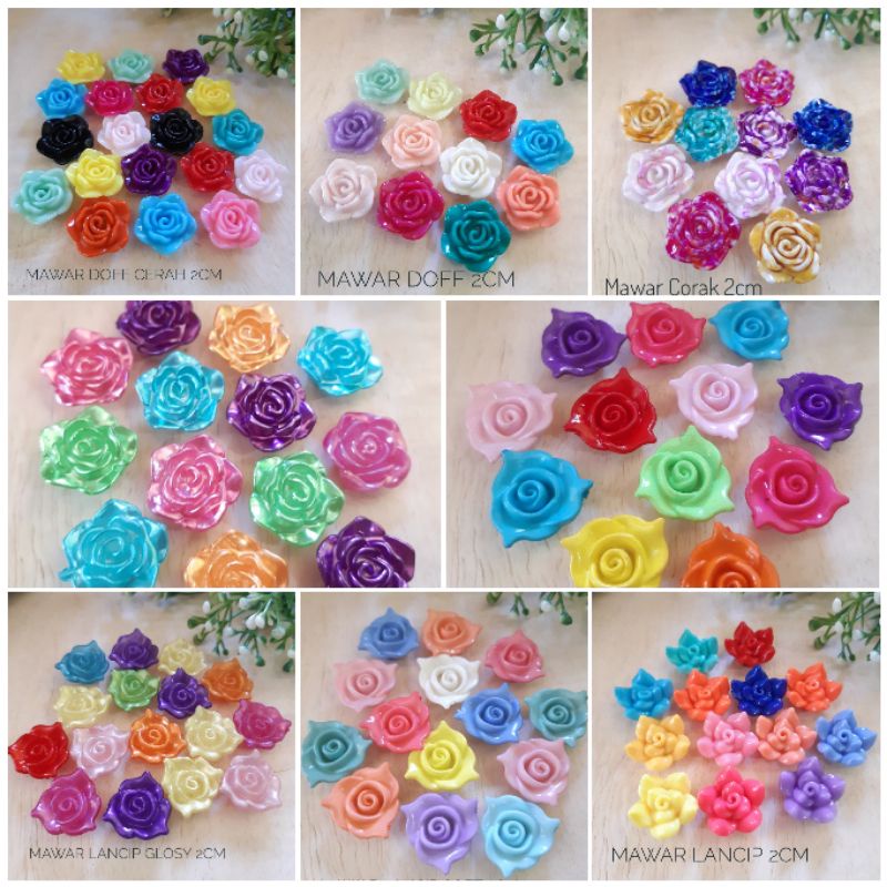 resin mawar