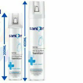 Saniter air & surface saniter 200ml,400ml