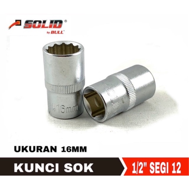 Kunci Sok Kunci Shok 16mm Solid