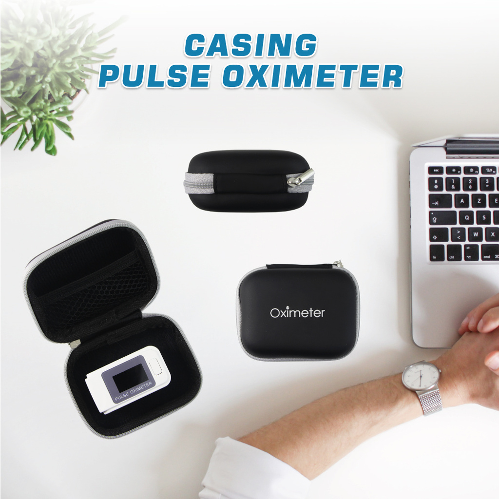 Tas Penyimpanan Pulse Oximeter - Case Casing Pouch Oxymeter Oksimeter
