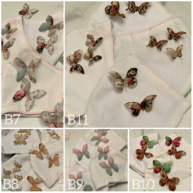 3D butterfly handmade mask