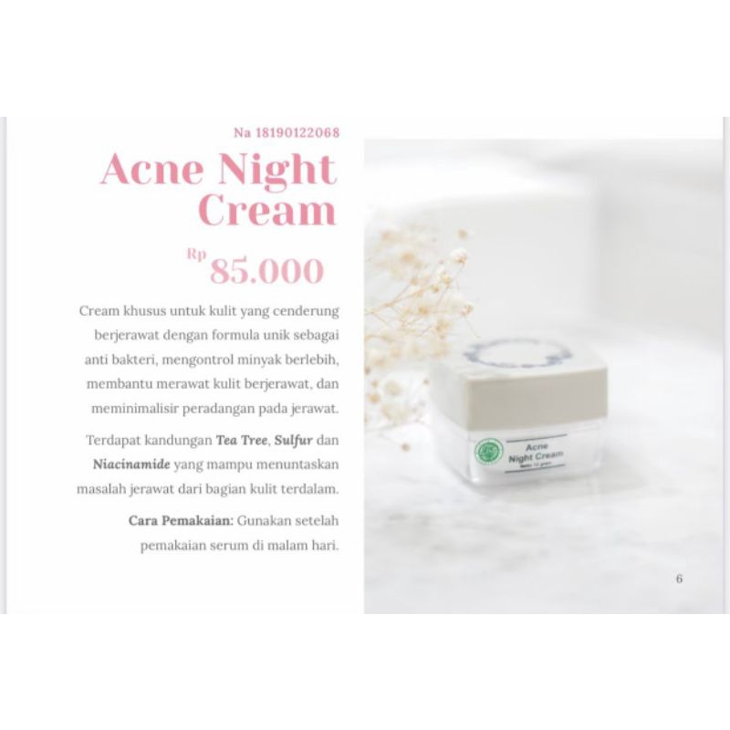 Acne Night Cream