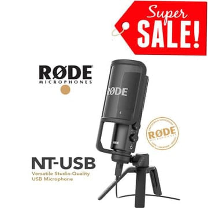 RODE NT-USB Original Garansi Resmi