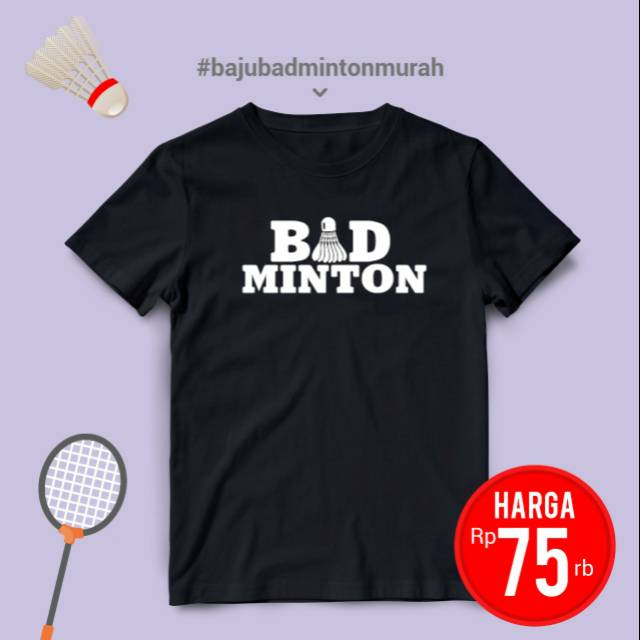 Tshirt Badminton BAD