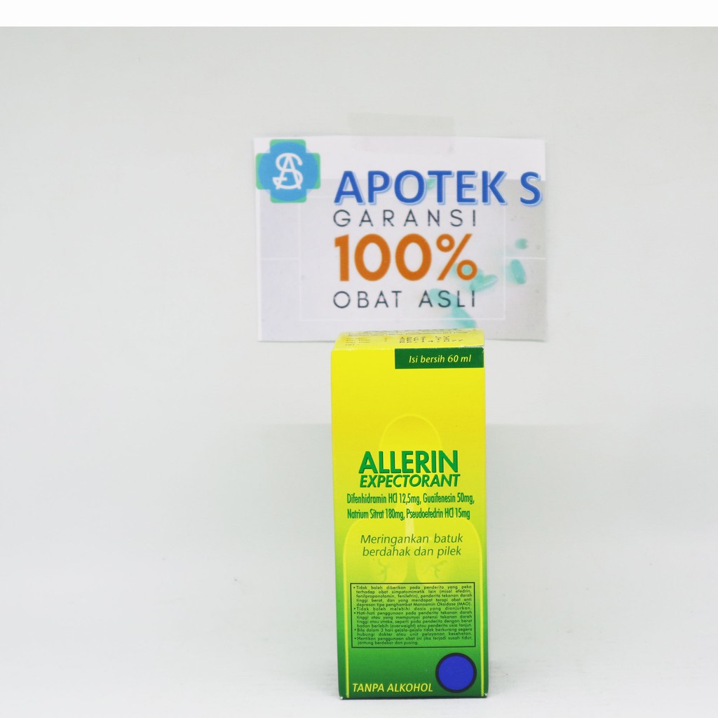 Allerin ekspektoran 60ml / 120ml