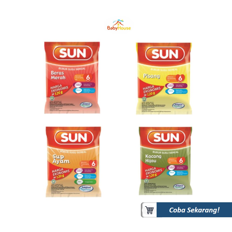 SUN Ekonomis Bubur Bayi 120 gr