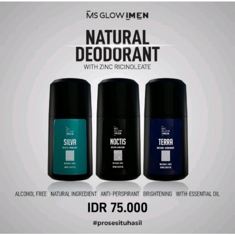 ~DEODORANT~MSGLOWMEN~