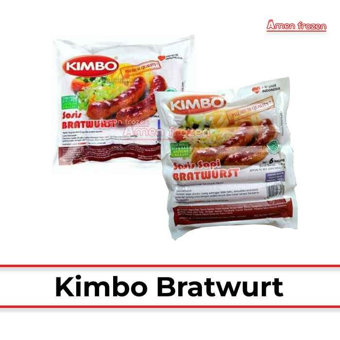 KIMBO BRATWURST 500 GR