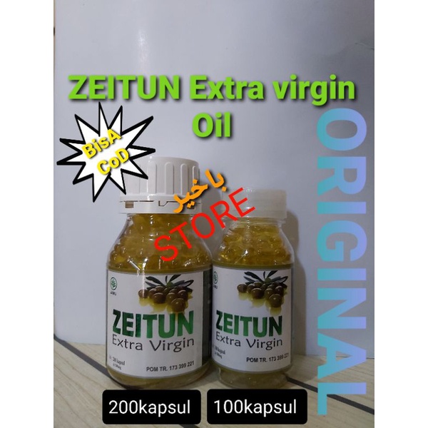 ZEITUN EXTRA VIRGIN 100 Kapsul ORIGINAL