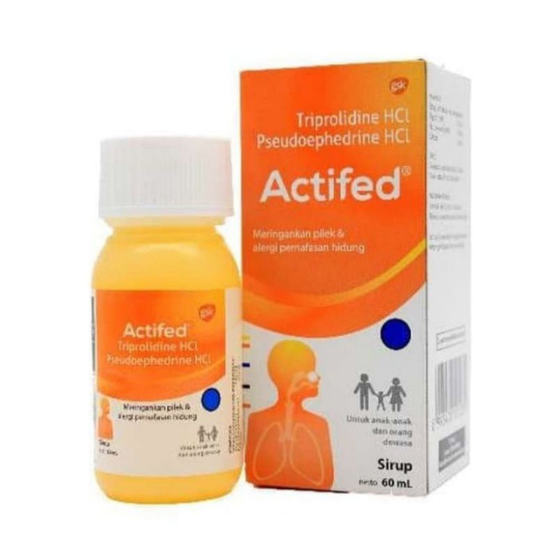 Actifed Sirup kuning 60ml