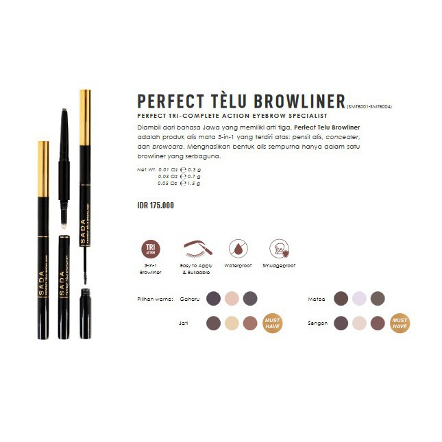 SADA PERFECT TELU BROWLINER