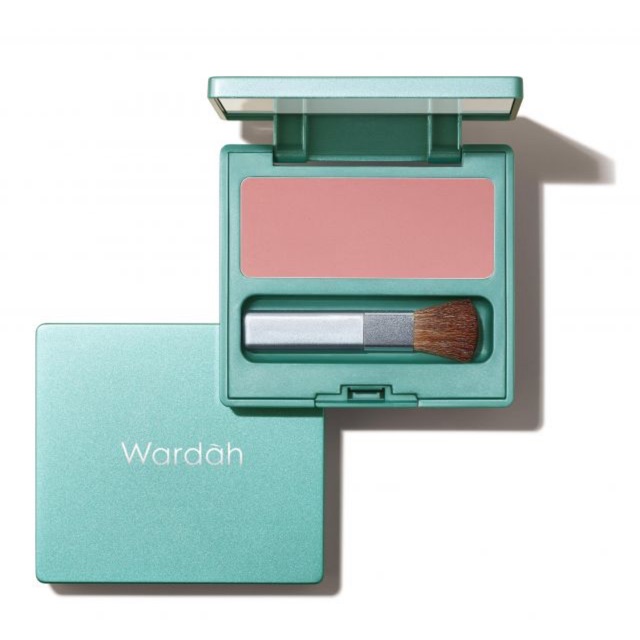 wardah exclusive blush on - 01 rosy pink