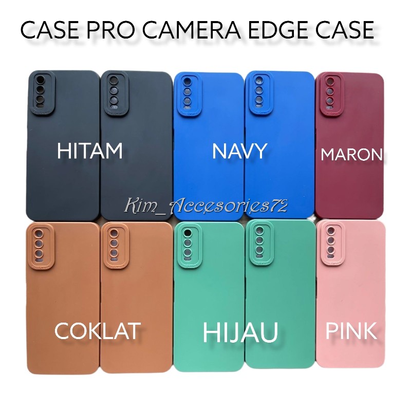 CASE REALME C35 - CASE PRO CAMERA - CASE MACARON 3D - SOFTCASE PELINDUNG CAMERA