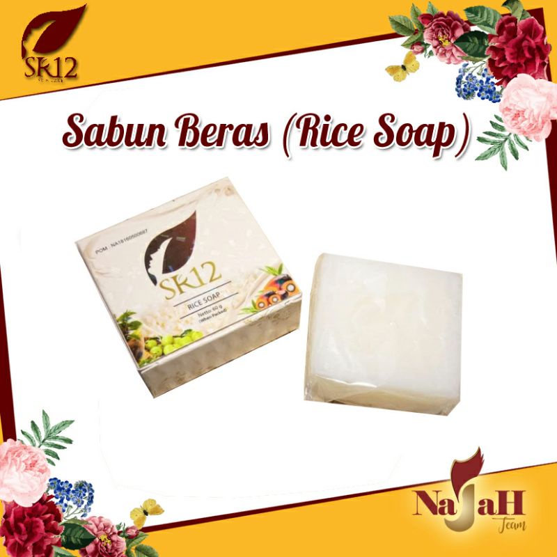 Sabun Beras (Rice Soap) 60gr