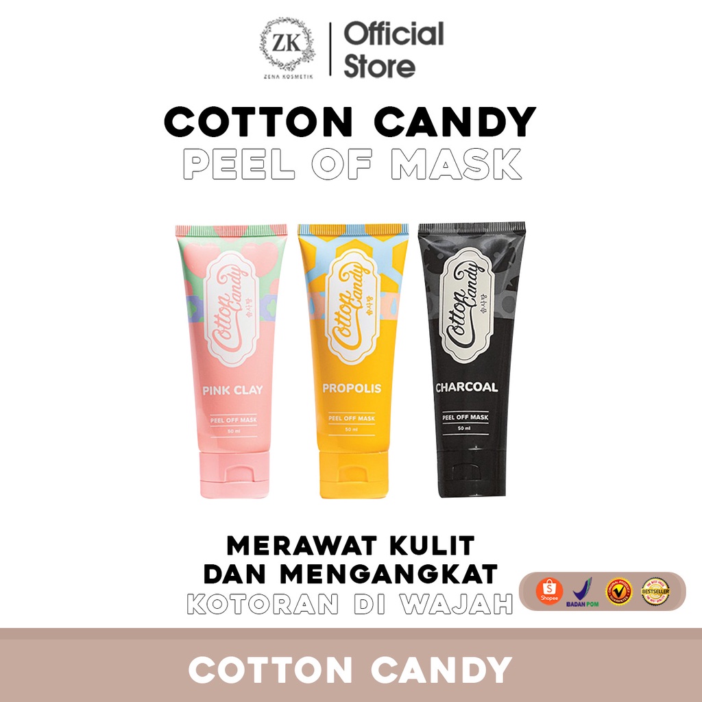 Cotton Candy Peel Off Mask