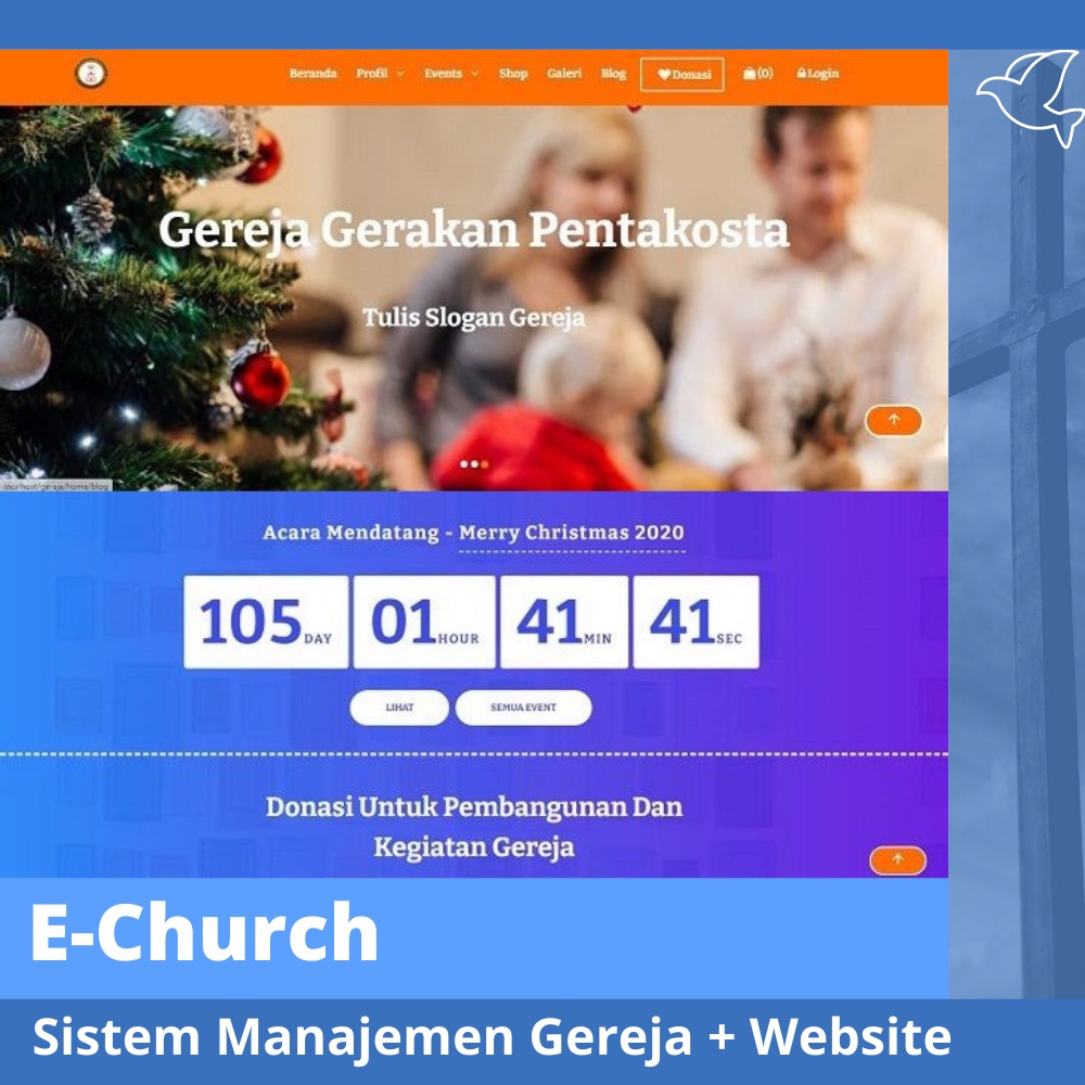 Source Code E-Church Sistem Manajemen Gereja