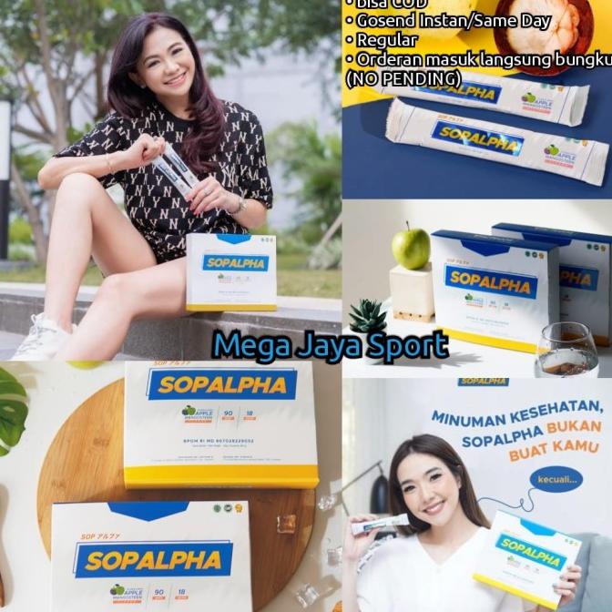 SOPALPHA - Rasa Apel Manggis 2 Box