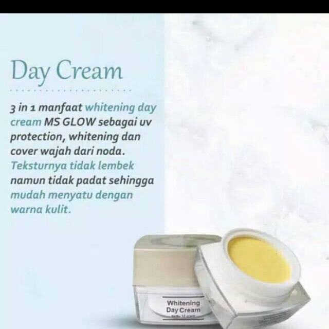 DAY CREAM MSGLOW