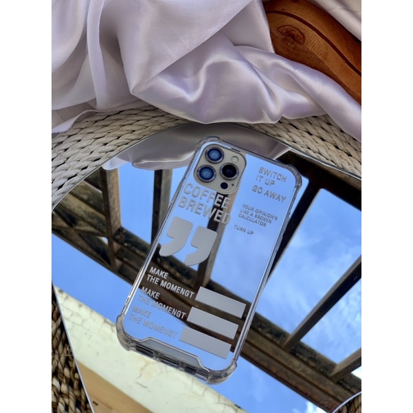 CASE MIRROR COFFEE BREWED FOR IPHONE