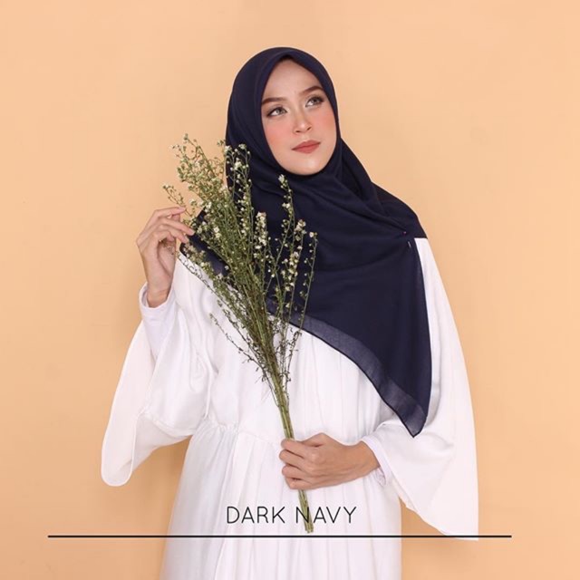 SAUDI COTTON BASIC HIJAB NAVY