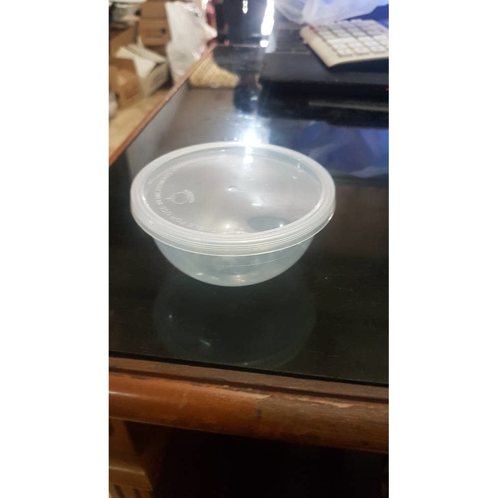 Thin wall Container Round 200 ml isi 25