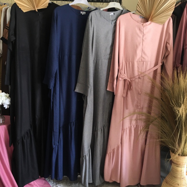 Basic dress katun madina