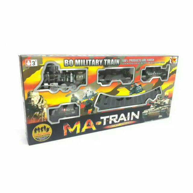 Mainan Train Military BO