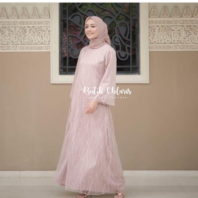 Gamis tille brown