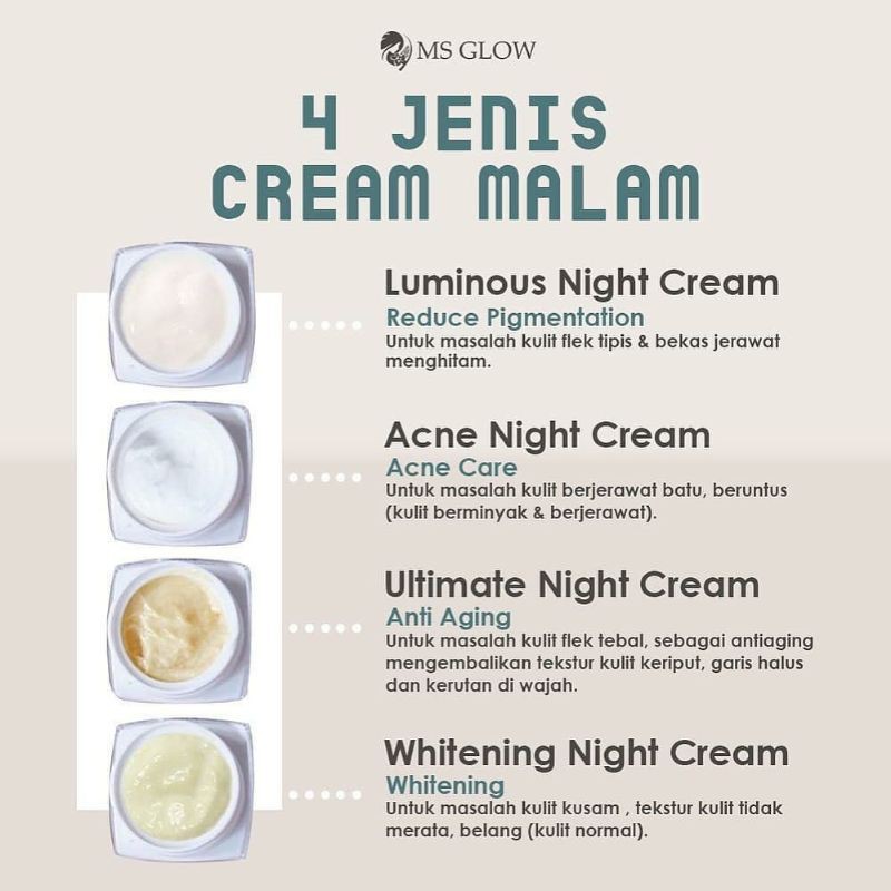 Cream Malam MSGlow