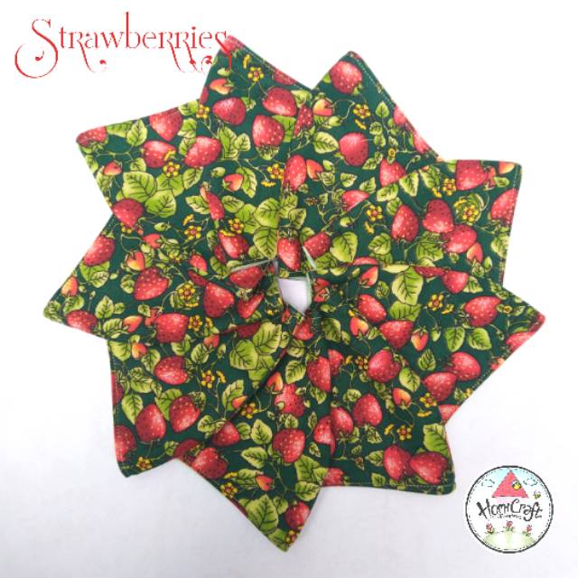 Masker 3 Lapis Strawberry