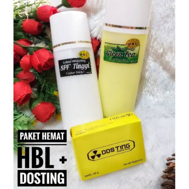 lotion green tea + sabun