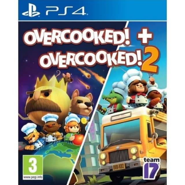 kaset ps4 original OVERCOOKED+OVERCOOKED 2
