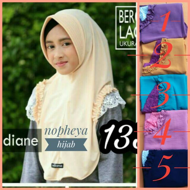 Jilbab murab diane renda