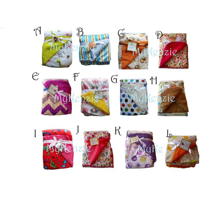 Carter'S Selimut Double Fleece 3D