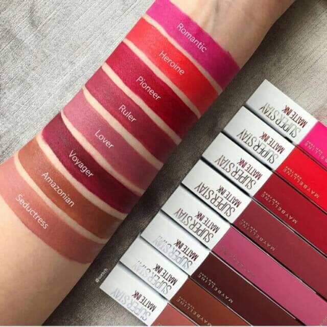 Lip maybelline matte 24 pcs