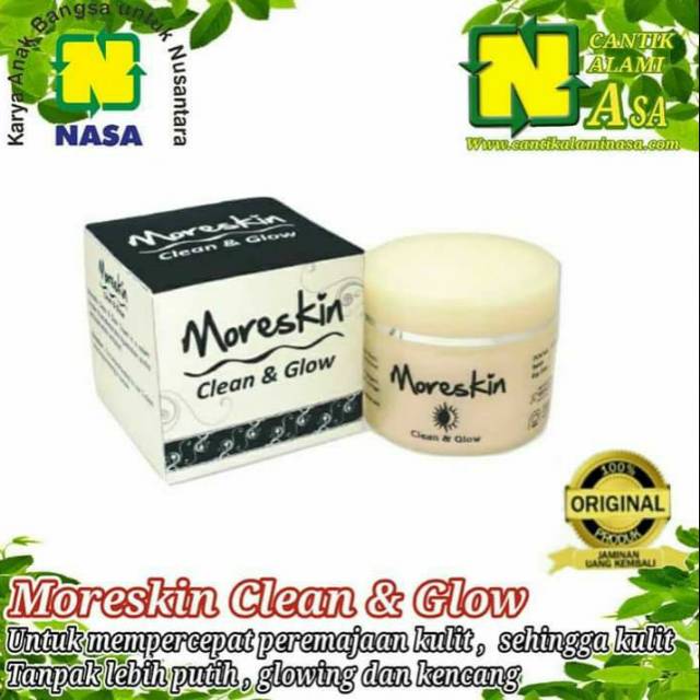 Moreskin clean & glow