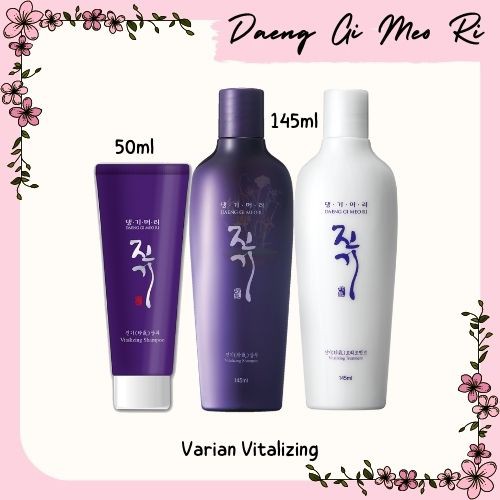 Vitalizing Shampoo & Conditioner 50ml / 145ml