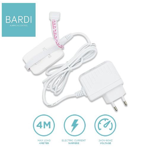 BARDI Adaptor for LED Strip 1A 4M