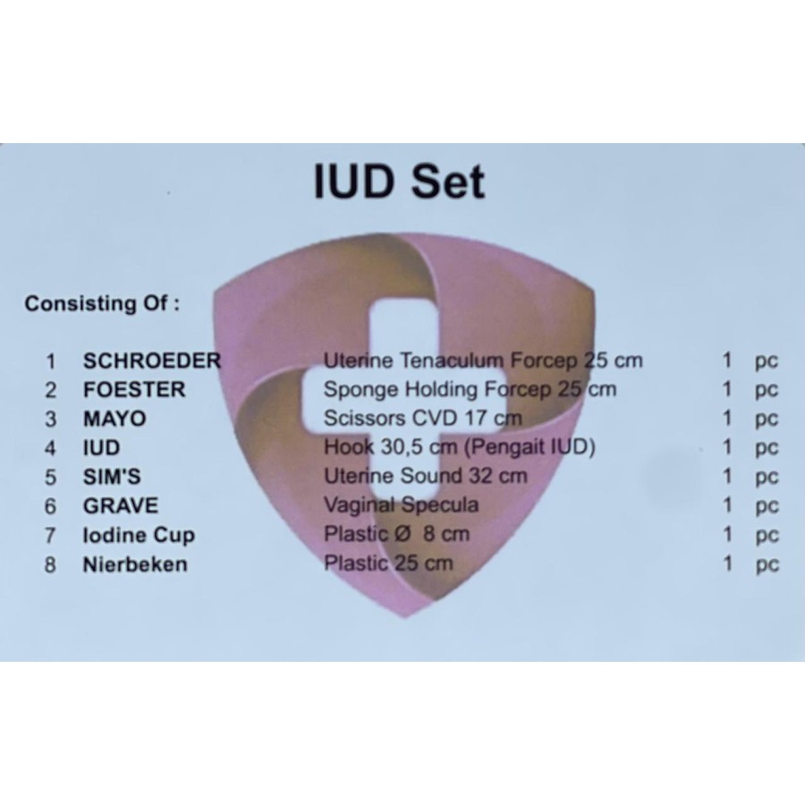 Alat medis IUD Set