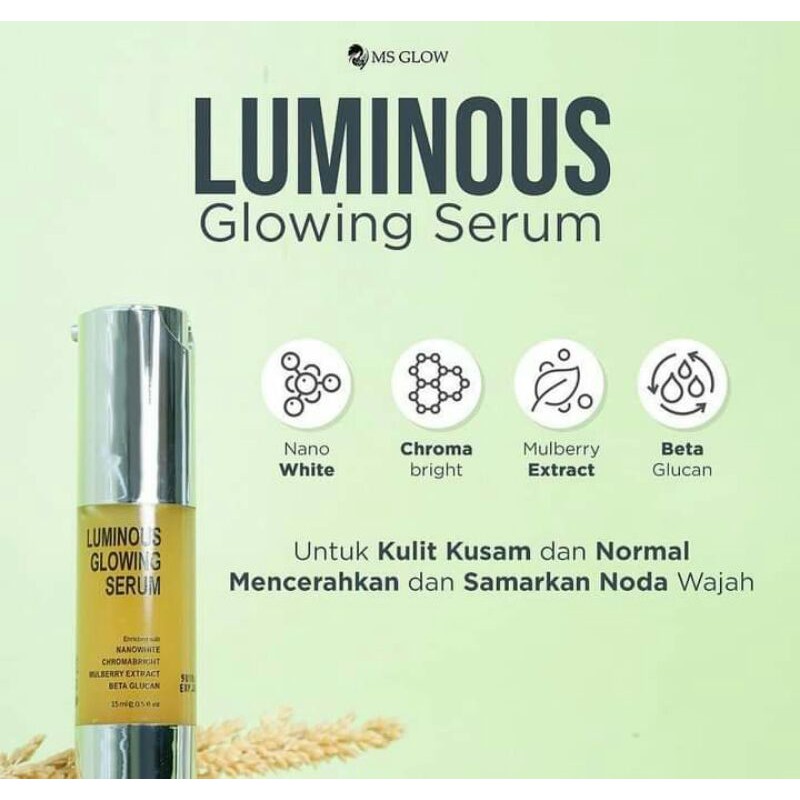 Luminous Glowing Serum Ms Glow